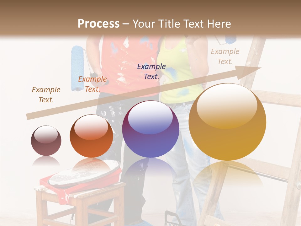 Boyfriend White Love PowerPoint Template