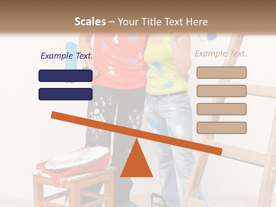 Boyfriend White Love PowerPoint Template