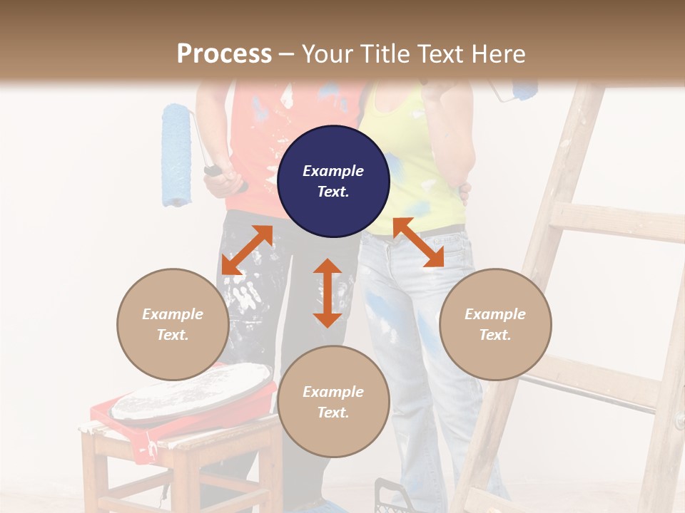 Boyfriend White Love PowerPoint Template