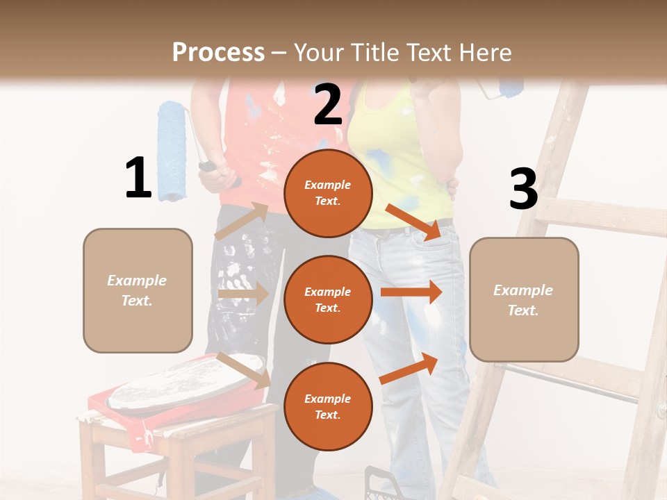 Boyfriend White Love PowerPoint Template