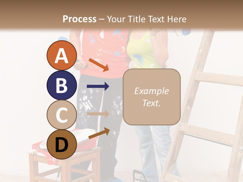 Boyfriend White Love PowerPoint Template