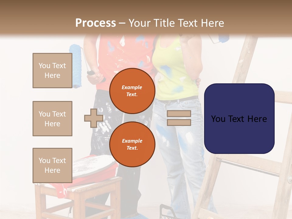 Boyfriend White Love PowerPoint Template