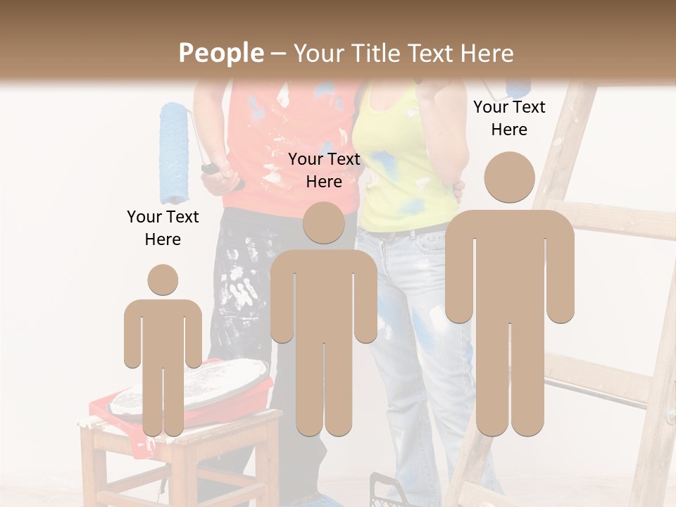 Boyfriend White Love PowerPoint Template