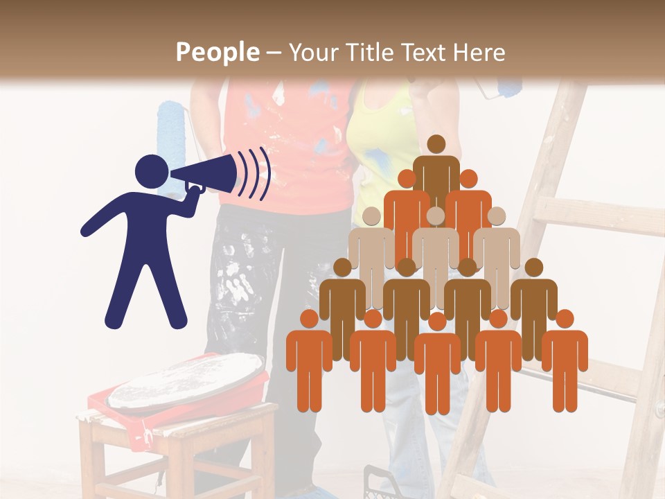 Boyfriend White Love PowerPoint Template