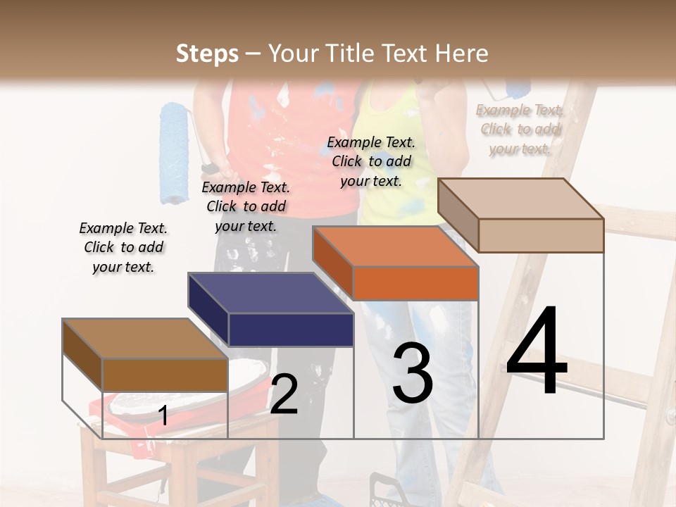 Boyfriend White Love PowerPoint Template