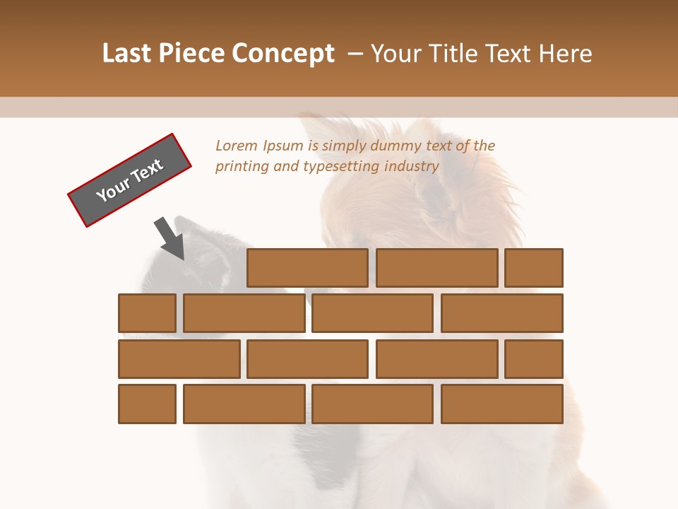 Black White Animal PowerPoint Template