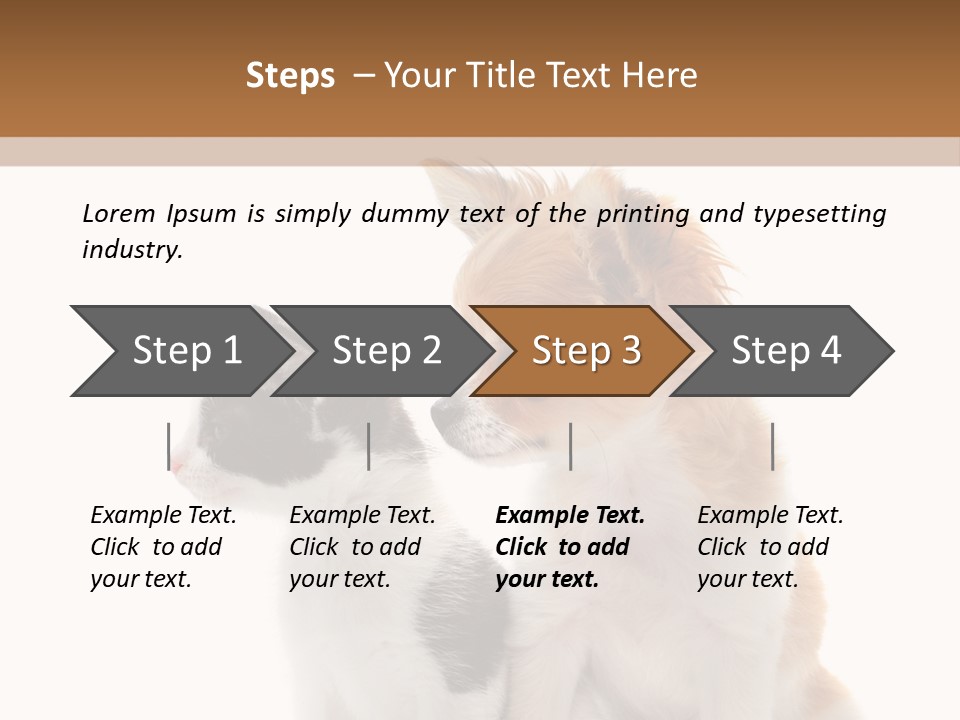Black White Animal PowerPoint Template