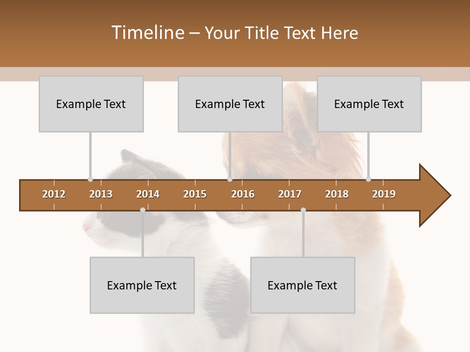 Black White Animal PowerPoint Template