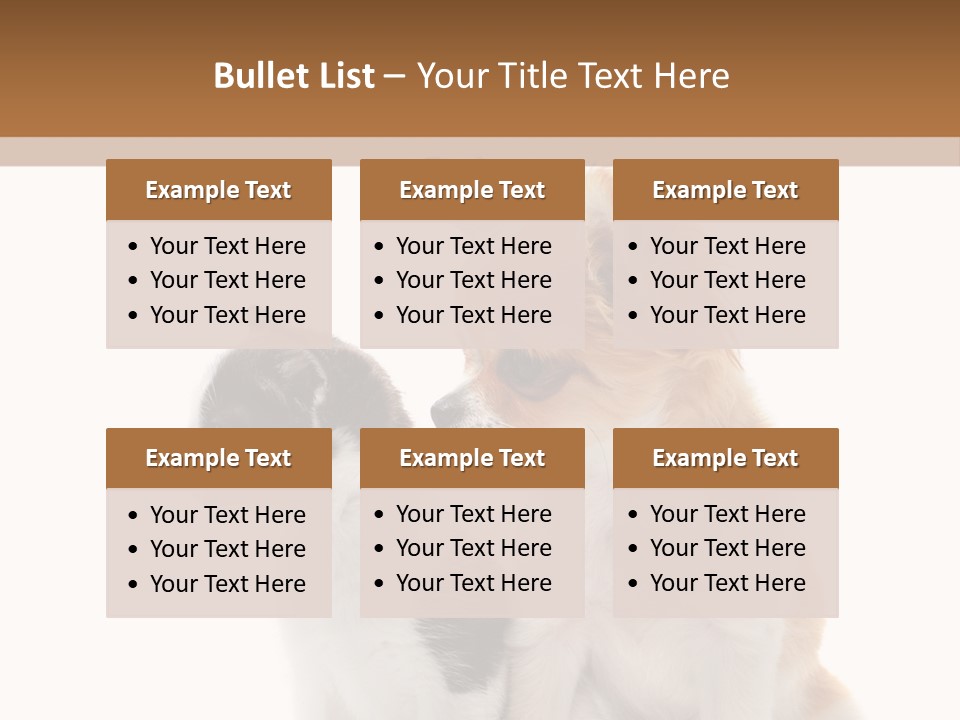 Black White Animal PowerPoint Template