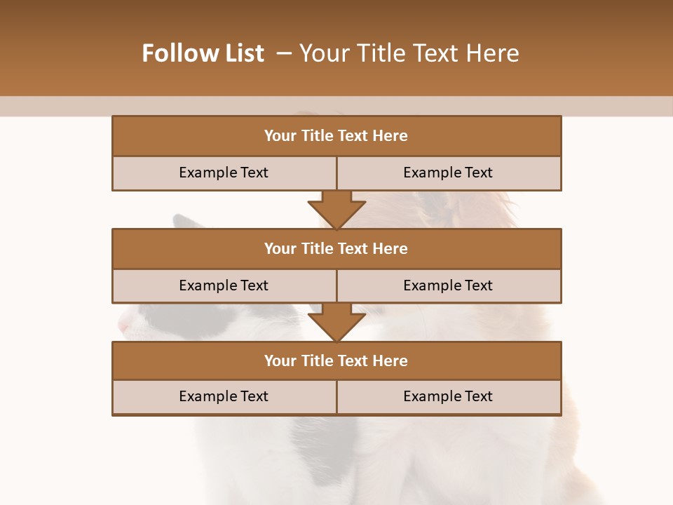 Black White Animal PowerPoint Template