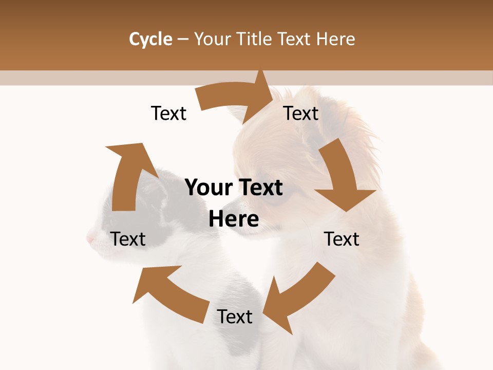 Black White Animal PowerPoint Template