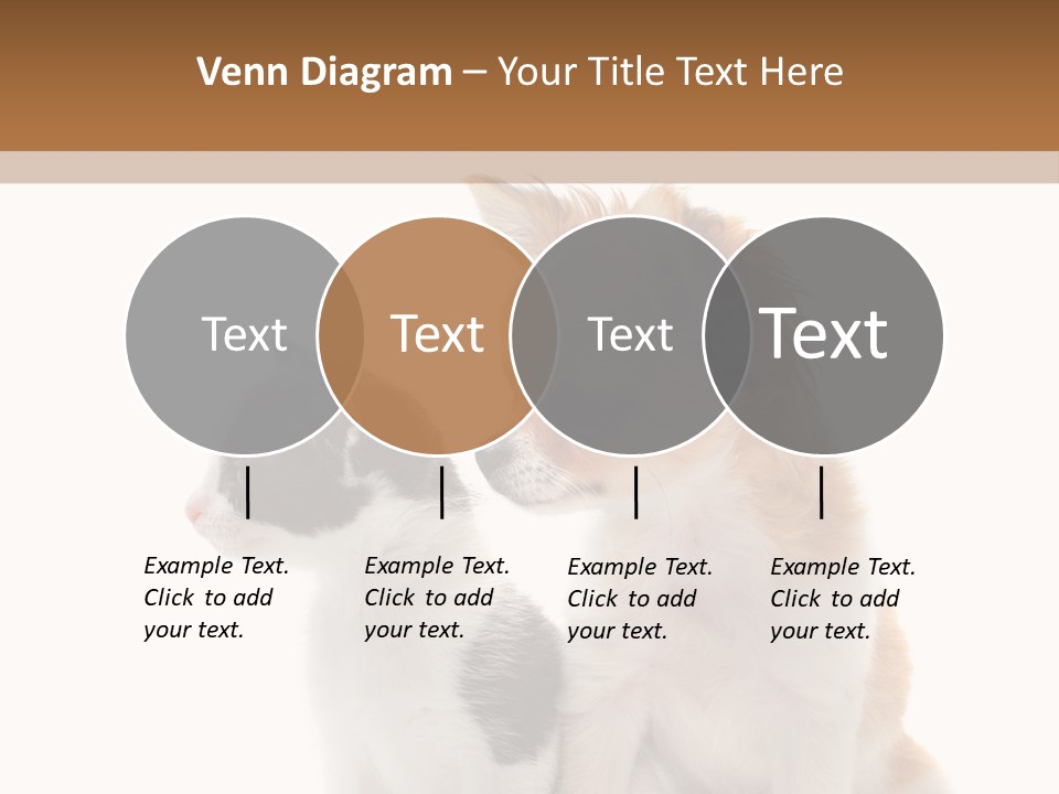 Black White Animal PowerPoint Template