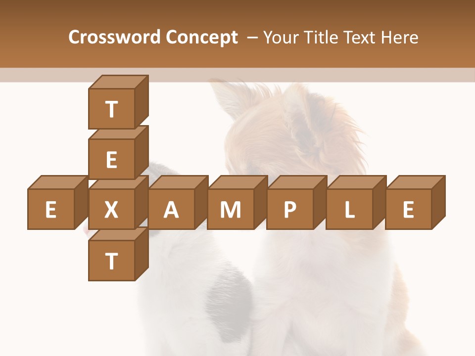 Black White Animal PowerPoint Template