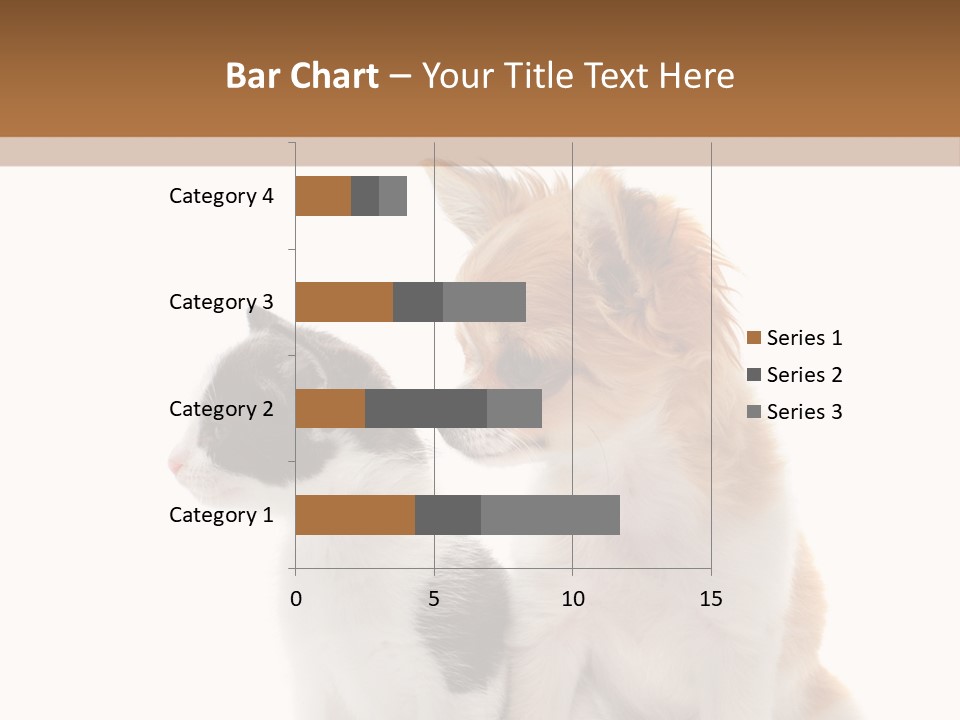 Black White Animal PowerPoint Template