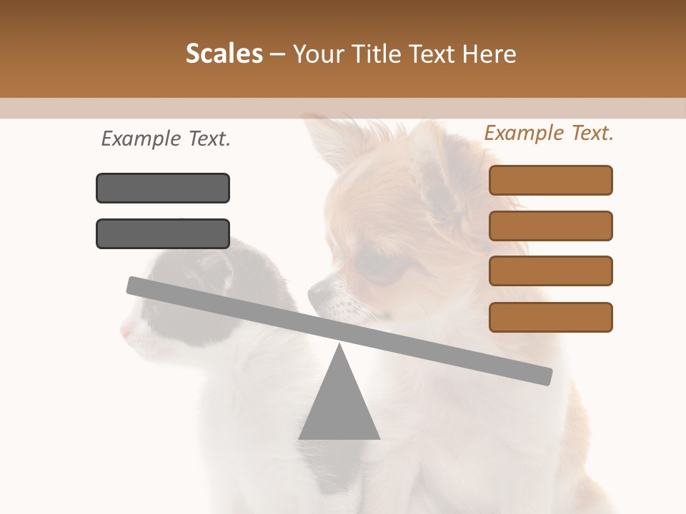 Black White Animal PowerPoint Template
