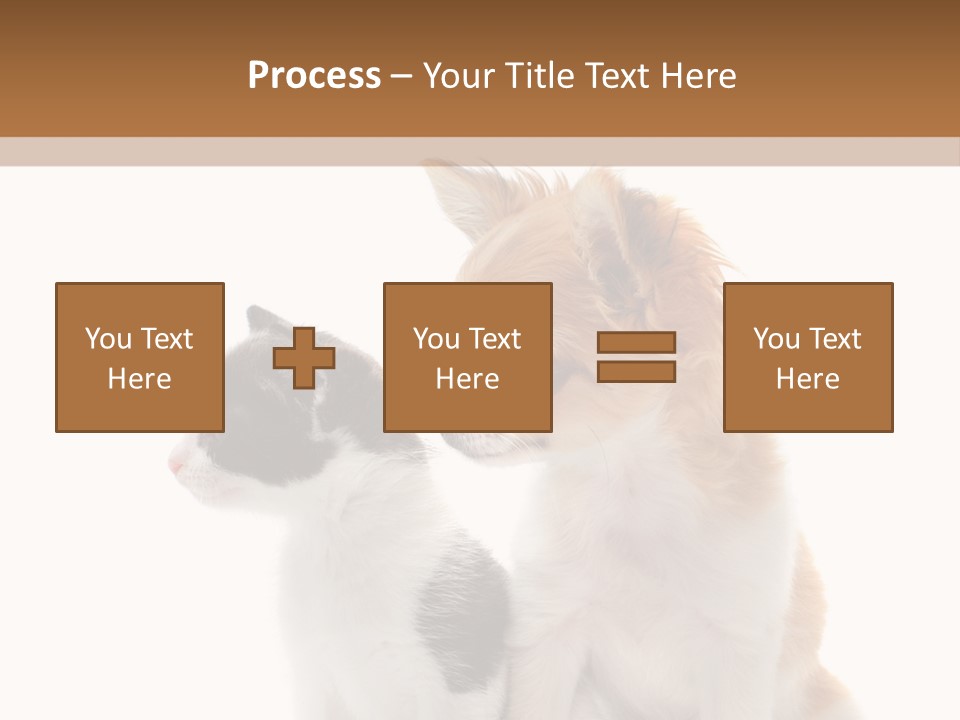 Black White Animal PowerPoint Template
