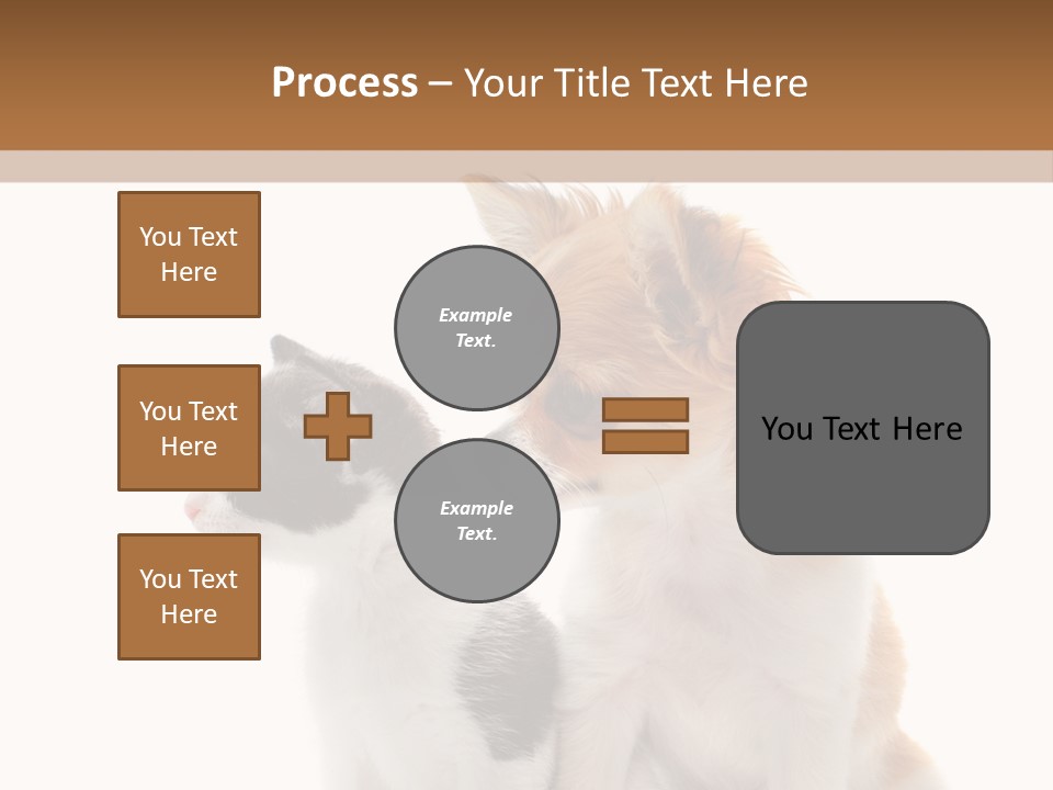 Black White Animal PowerPoint Template