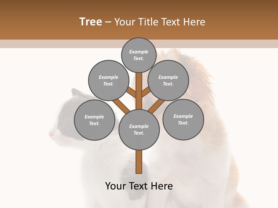 Black White Animal PowerPoint Template