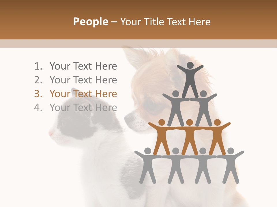 Black White Animal PowerPoint Template