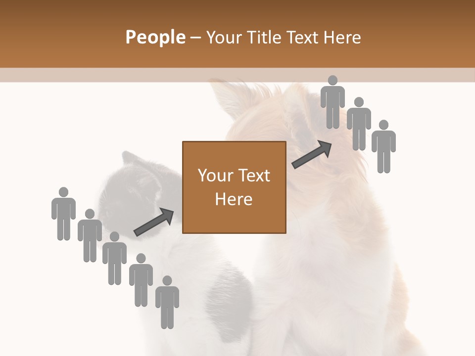 Black White Animal PowerPoint Template