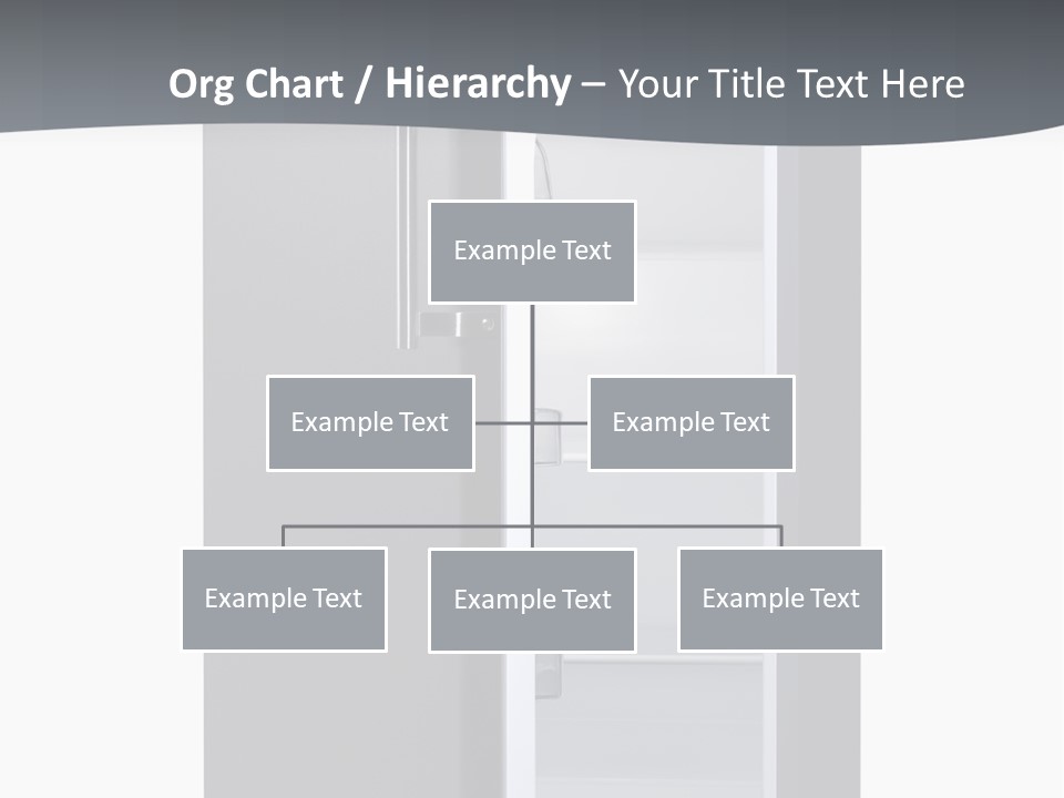 Chrome Isolated Handle PowerPoint Template