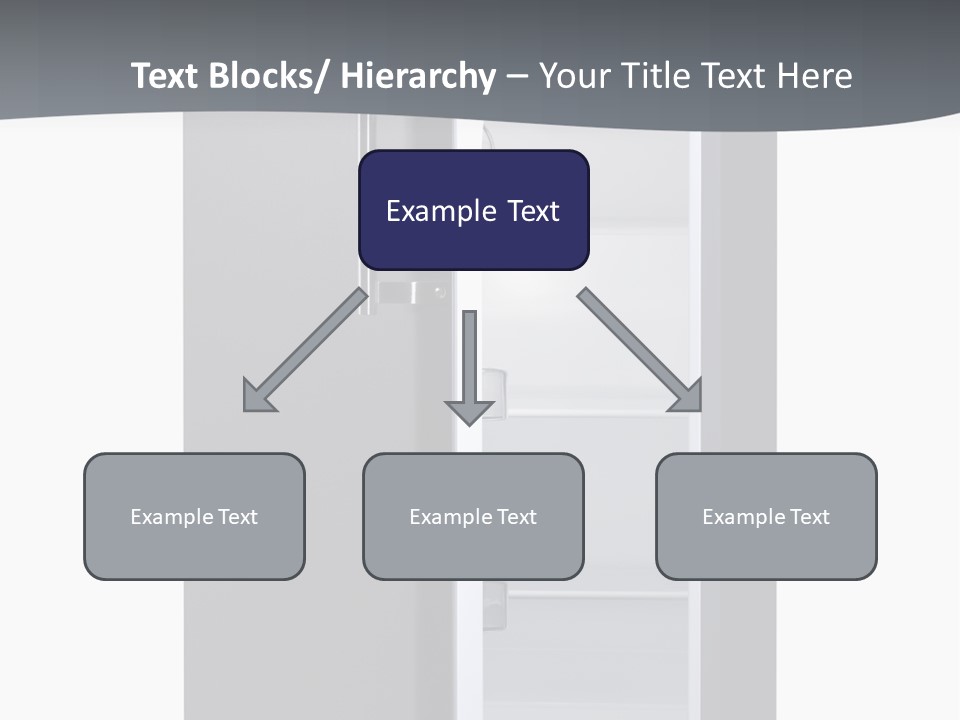 Chrome Isolated Handle PowerPoint Template
