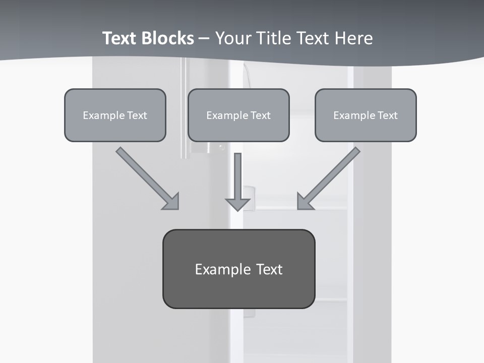 Chrome Isolated Handle PowerPoint Template