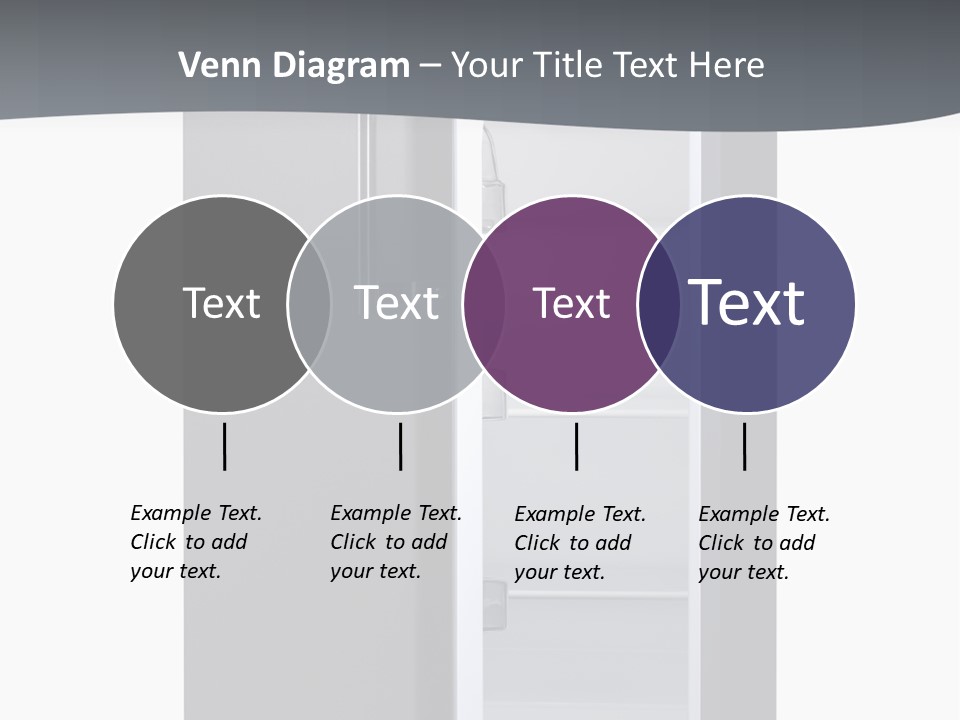Chrome Isolated Handle PowerPoint Template
