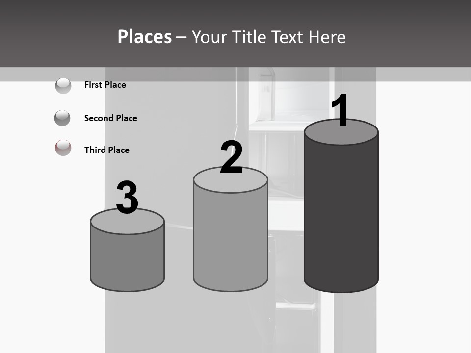 Open Frig House PowerPoint Template