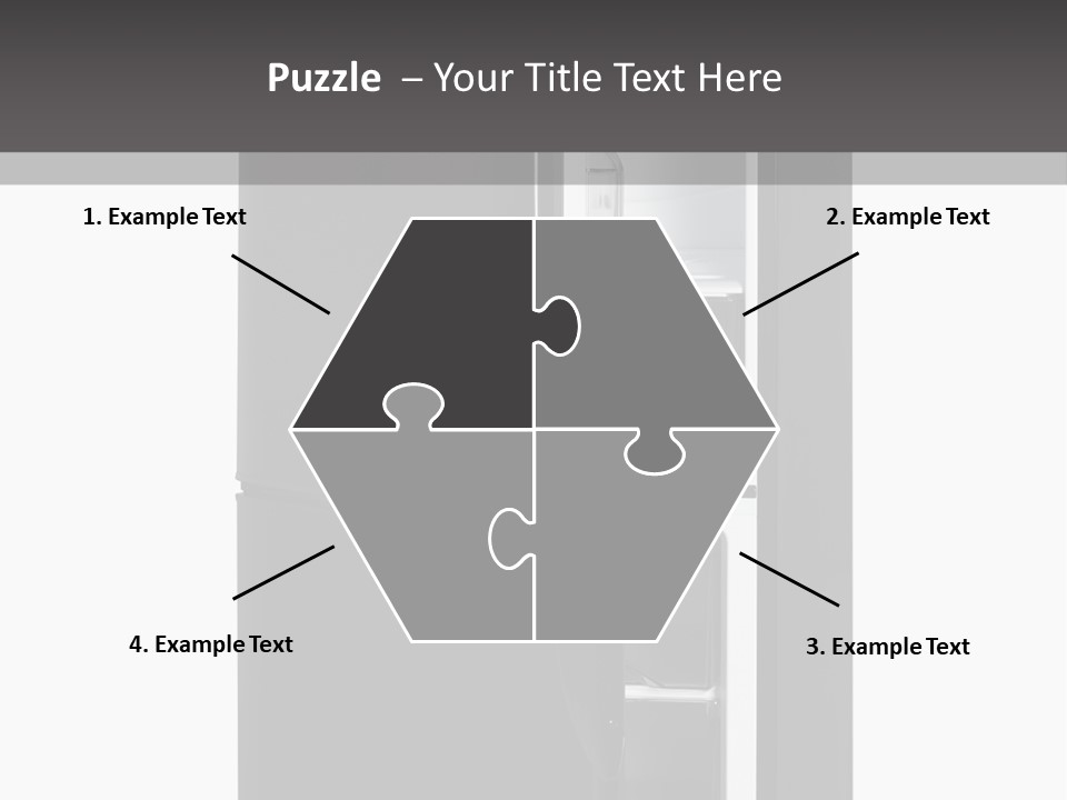 Open Frig House PowerPoint Template