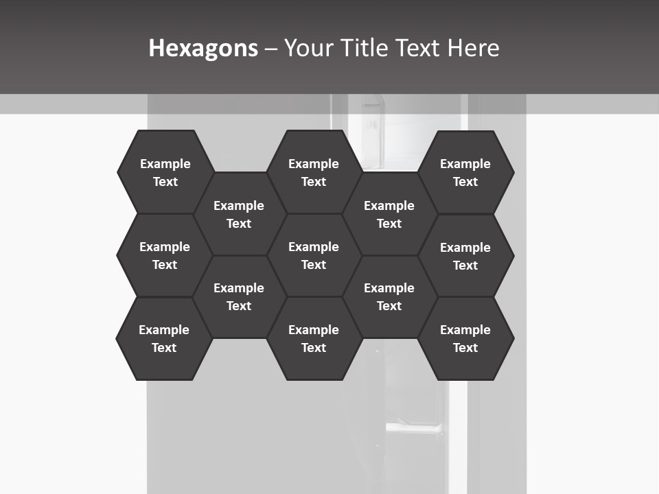 Open Frig House PowerPoint Template