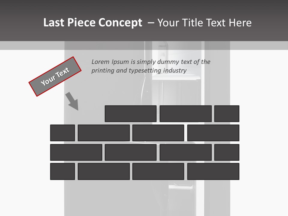Open Frig House PowerPoint Template