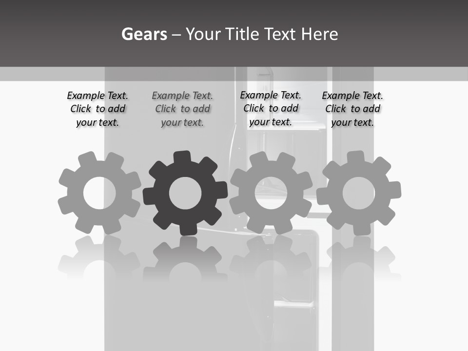 Open Frig House PowerPoint Template