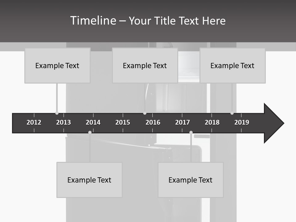 Open Frig House PowerPoint Template