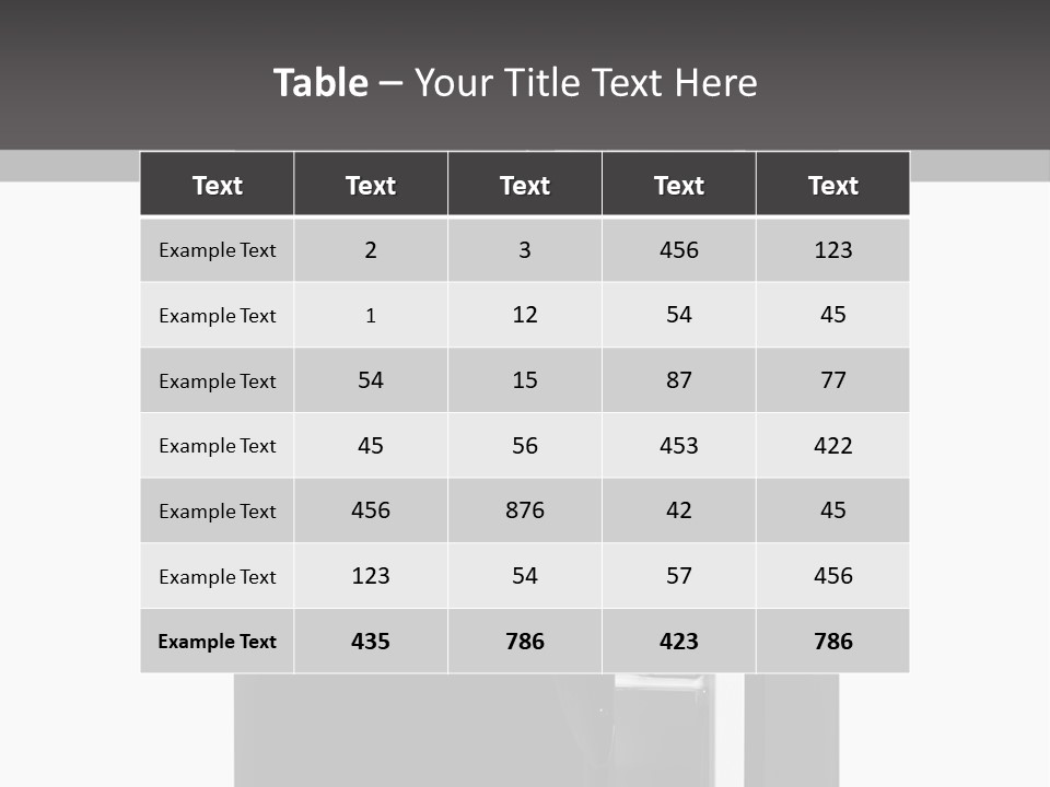 Open Frig House PowerPoint Template