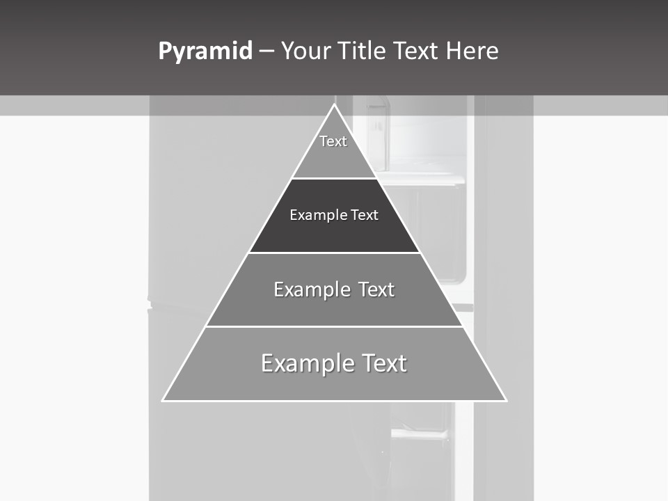 Open Frig House PowerPoint Template