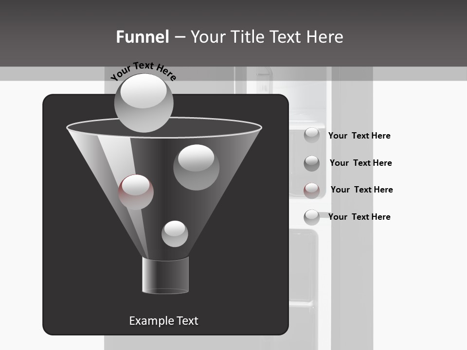 Open Frig House PowerPoint Template