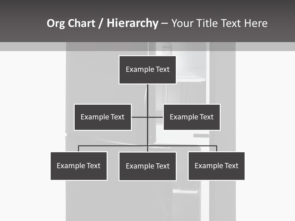 Open Frig House PowerPoint Template