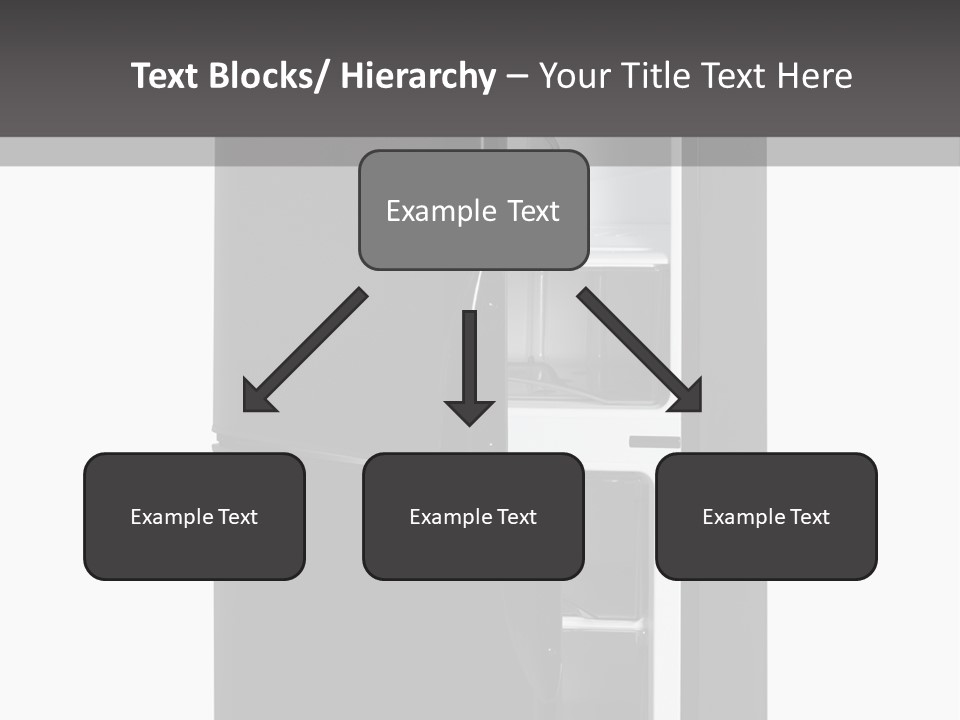 Open Frig House PowerPoint Template