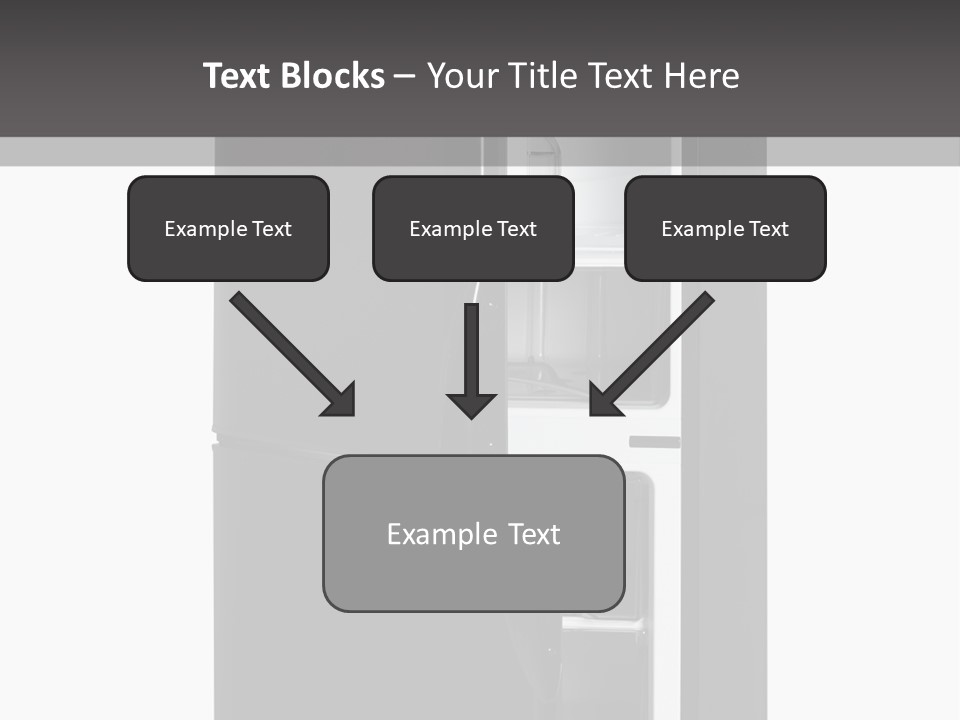 Open Frig House PowerPoint Template