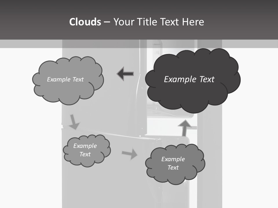 Open Frig House PowerPoint Template