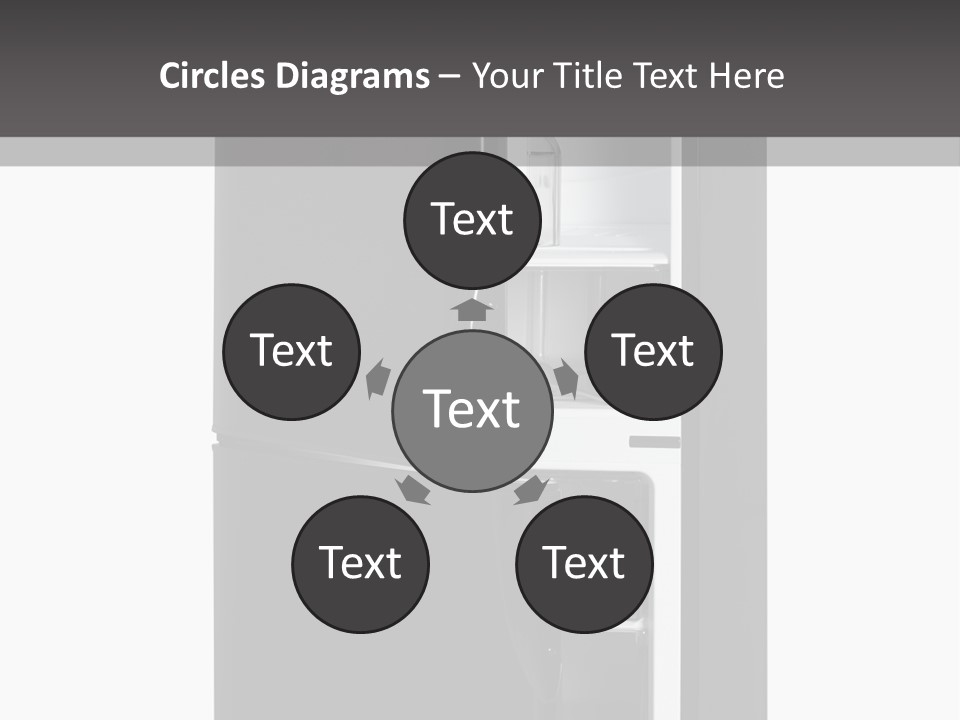Open Frig House PowerPoint Template