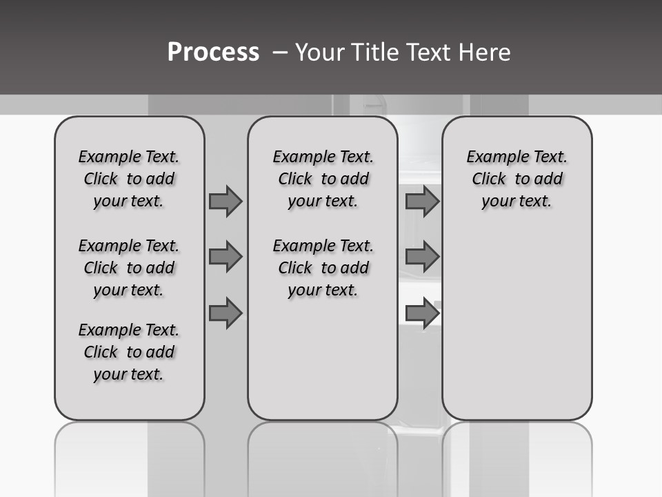 Open Frig House PowerPoint Template