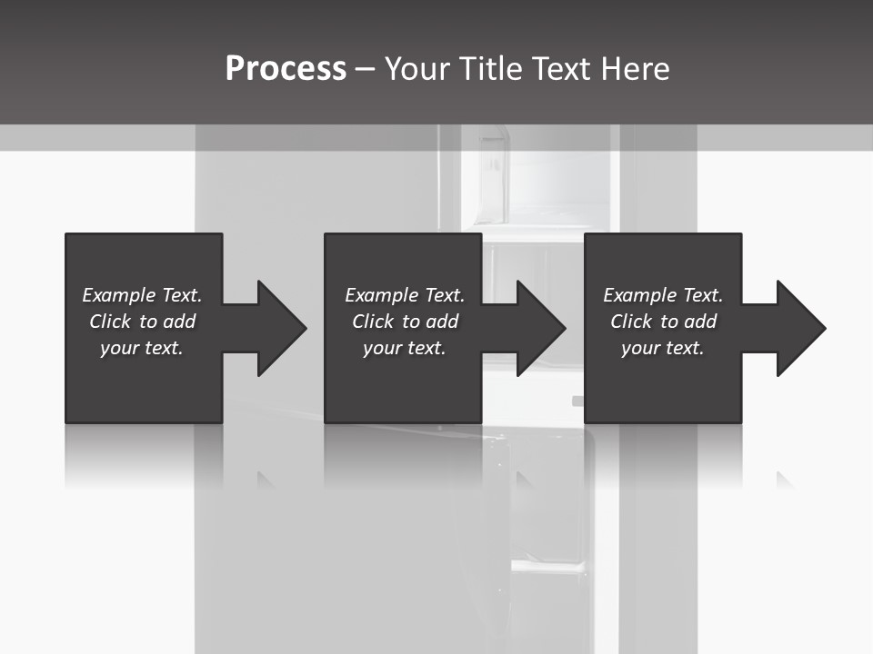 Open Frig House PowerPoint Template