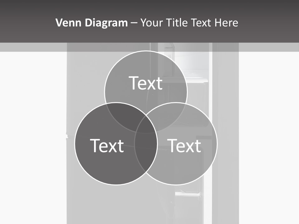 Open Frig House PowerPoint Template