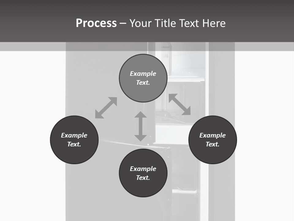 Open Frig House PowerPoint Template