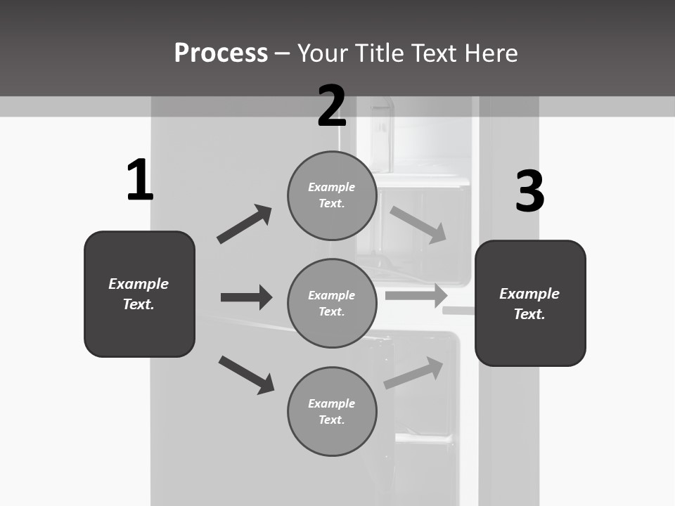Open Frig House PowerPoint Template