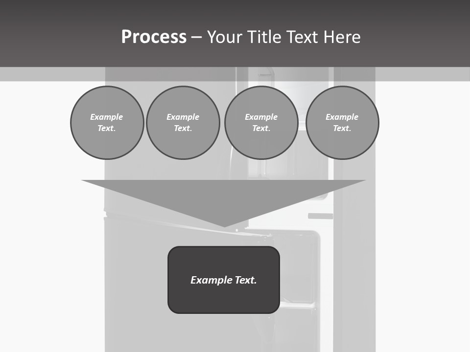 Open Frig House PowerPoint Template