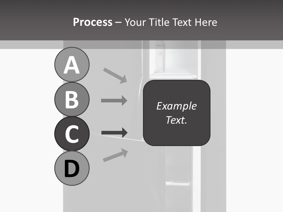 Open Frig House PowerPoint Template
