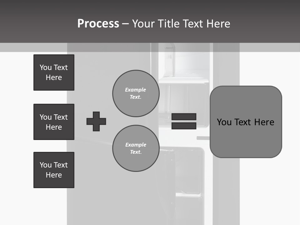Open Frig House PowerPoint Template